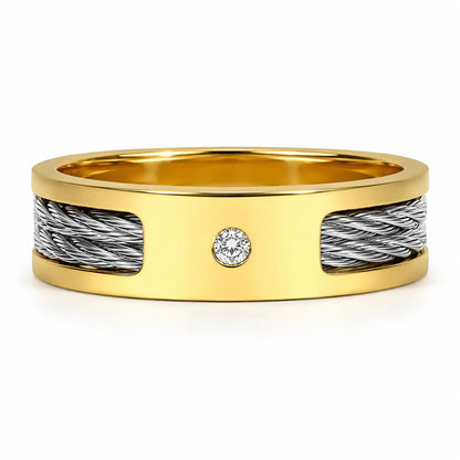 Promise Ring Set Gold-Tone