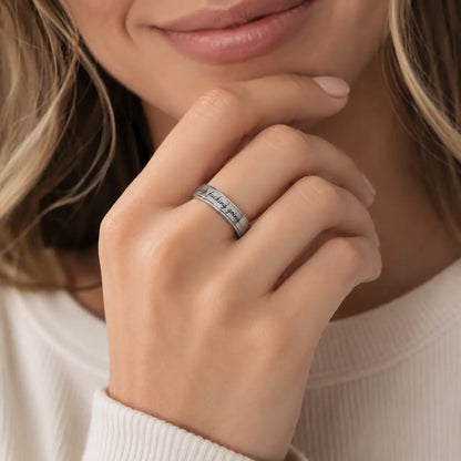 Spinner Ring "keep fucking going"
