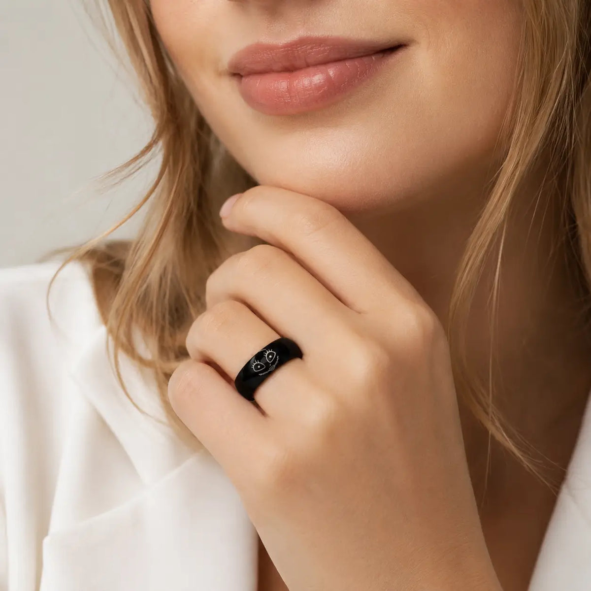 Jack and Sally Promise Rings
