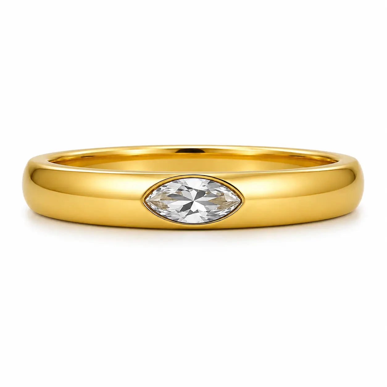 Marquise Personalized Ring