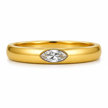 Marquise Personalized Ring