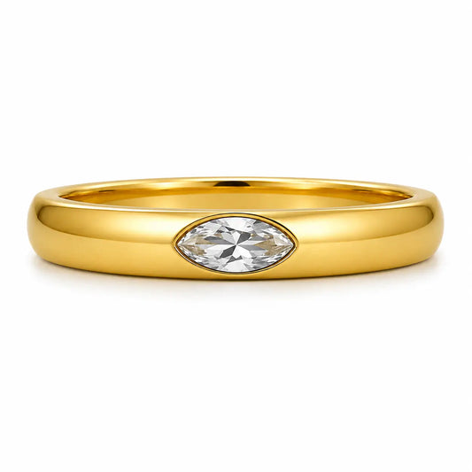 Marquise Personalized Ring