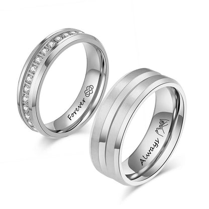 Black Couple Rings