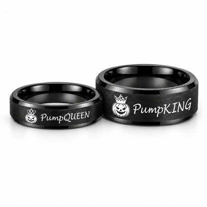 PumpKing & PumpQueen Ring Set