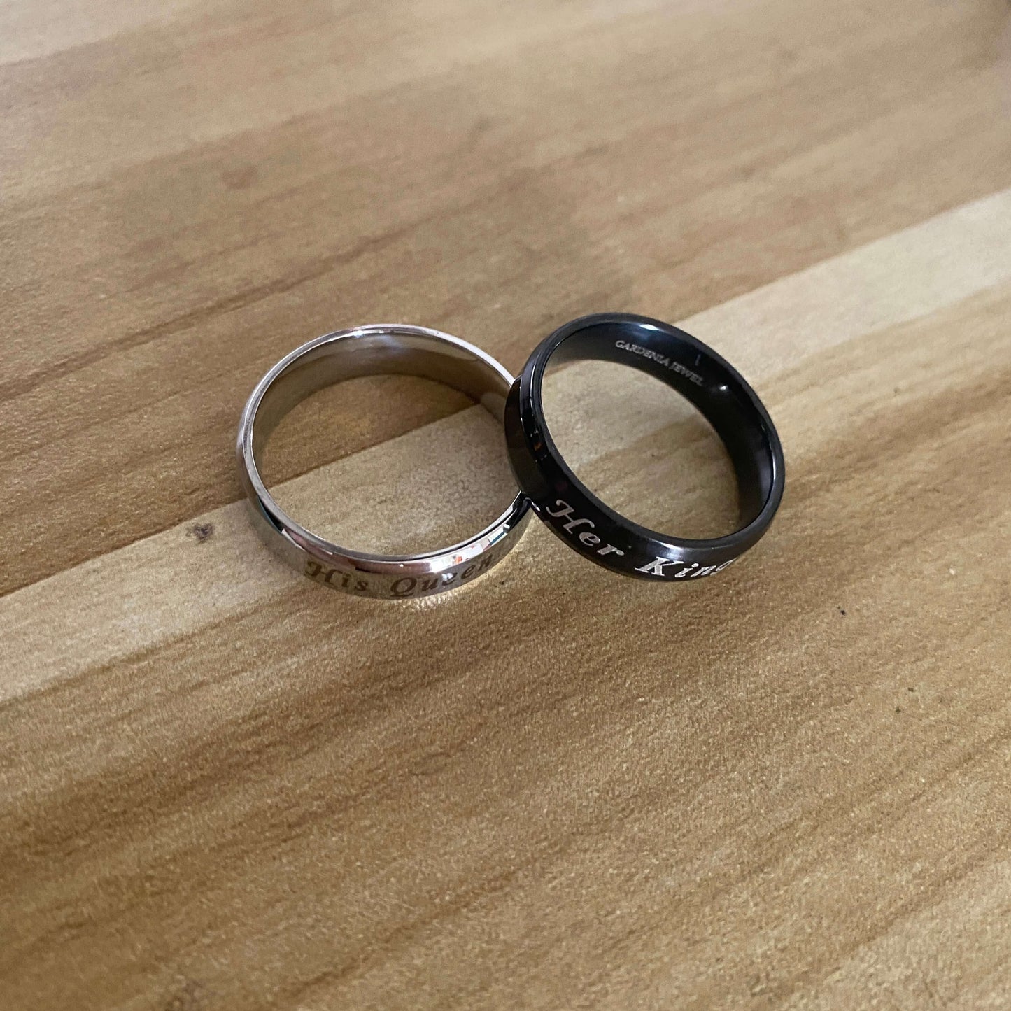 Her King His Queen Ring Couple Set