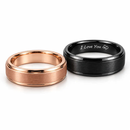 Custom Couple Promise Rings