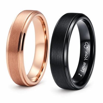 Custom Couple Promise Rings