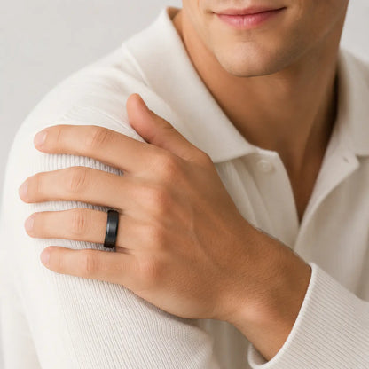 Silver Mark Ring