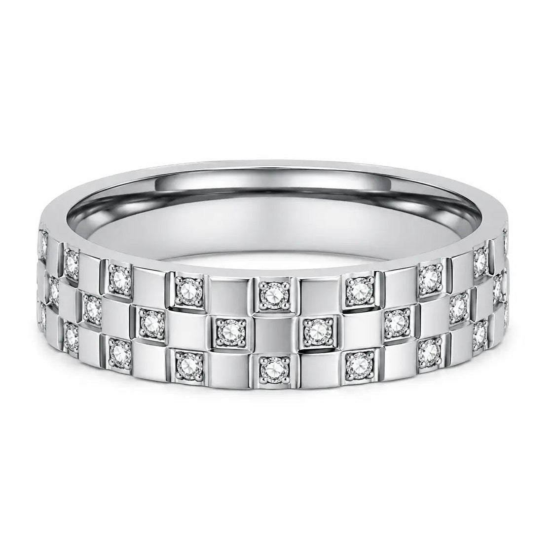 Golden Grid Ring