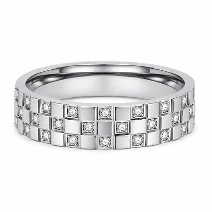 Golden Grid Ring