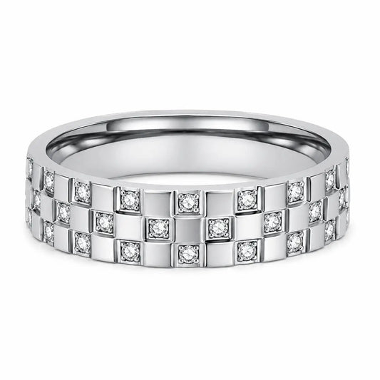 Square Promise Ring