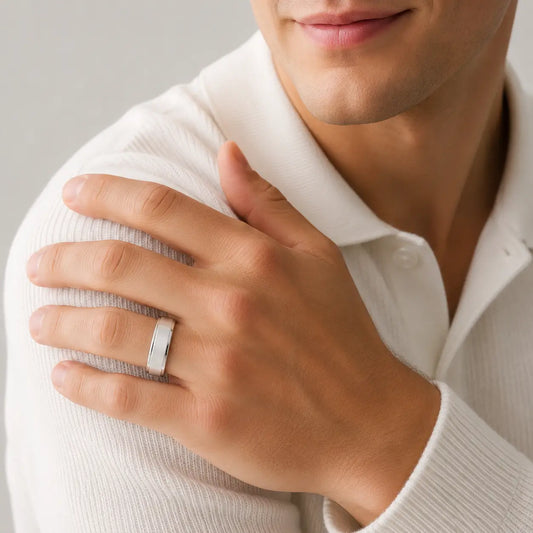 Silver Mark Ring