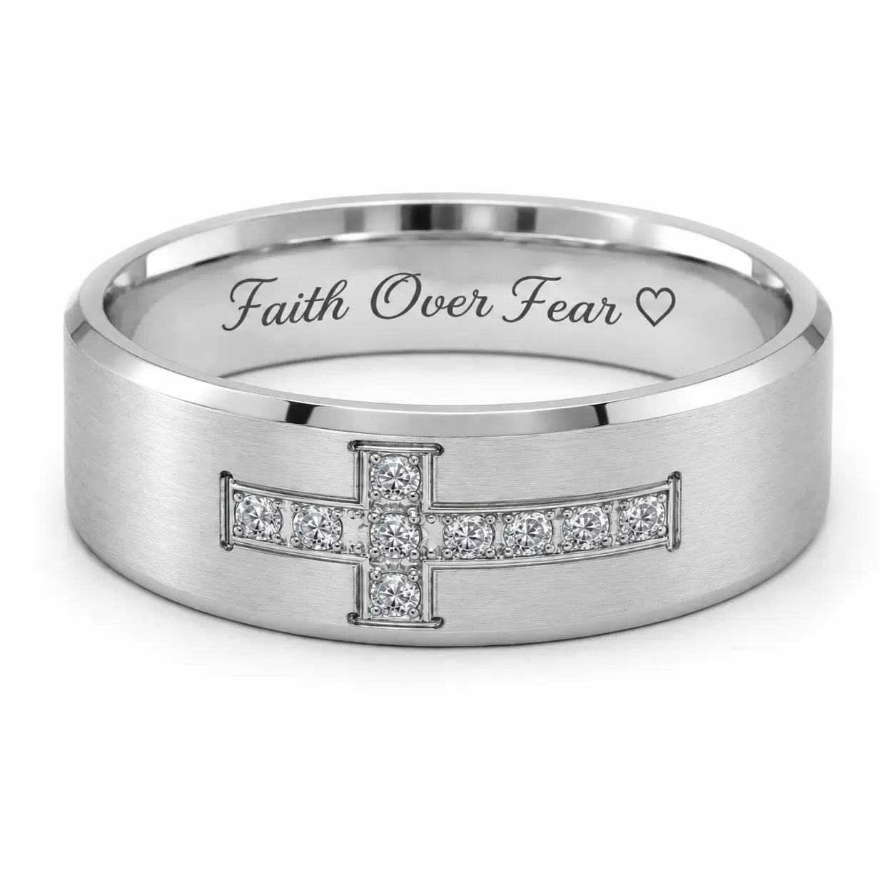 Cross Faith Rings