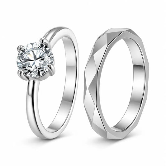 Exquisite Lovers' Beauty Couple Rings