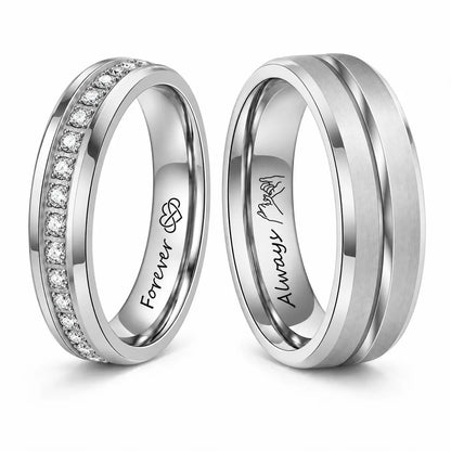 Couple Promise Rings