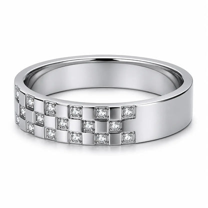 Square Promise Ring