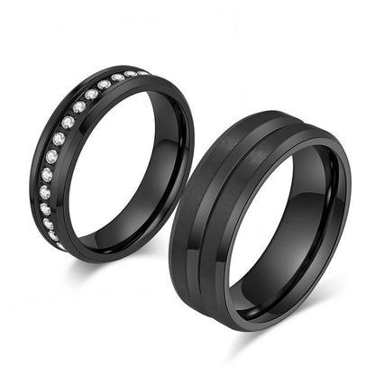 Black Couple Rings