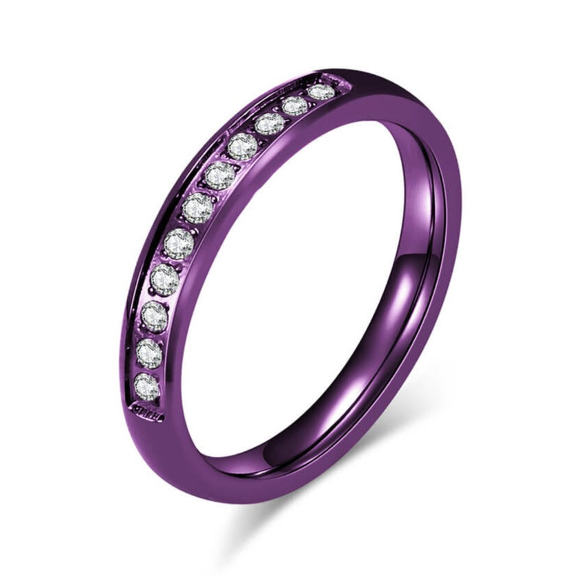 Purple Promise Ring