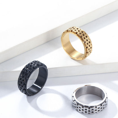 Gold Spinner Promise Band