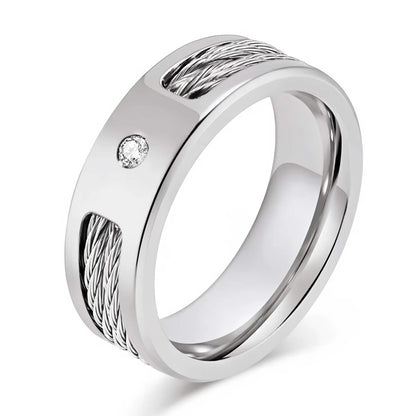 8mm Promise Ring Engravable