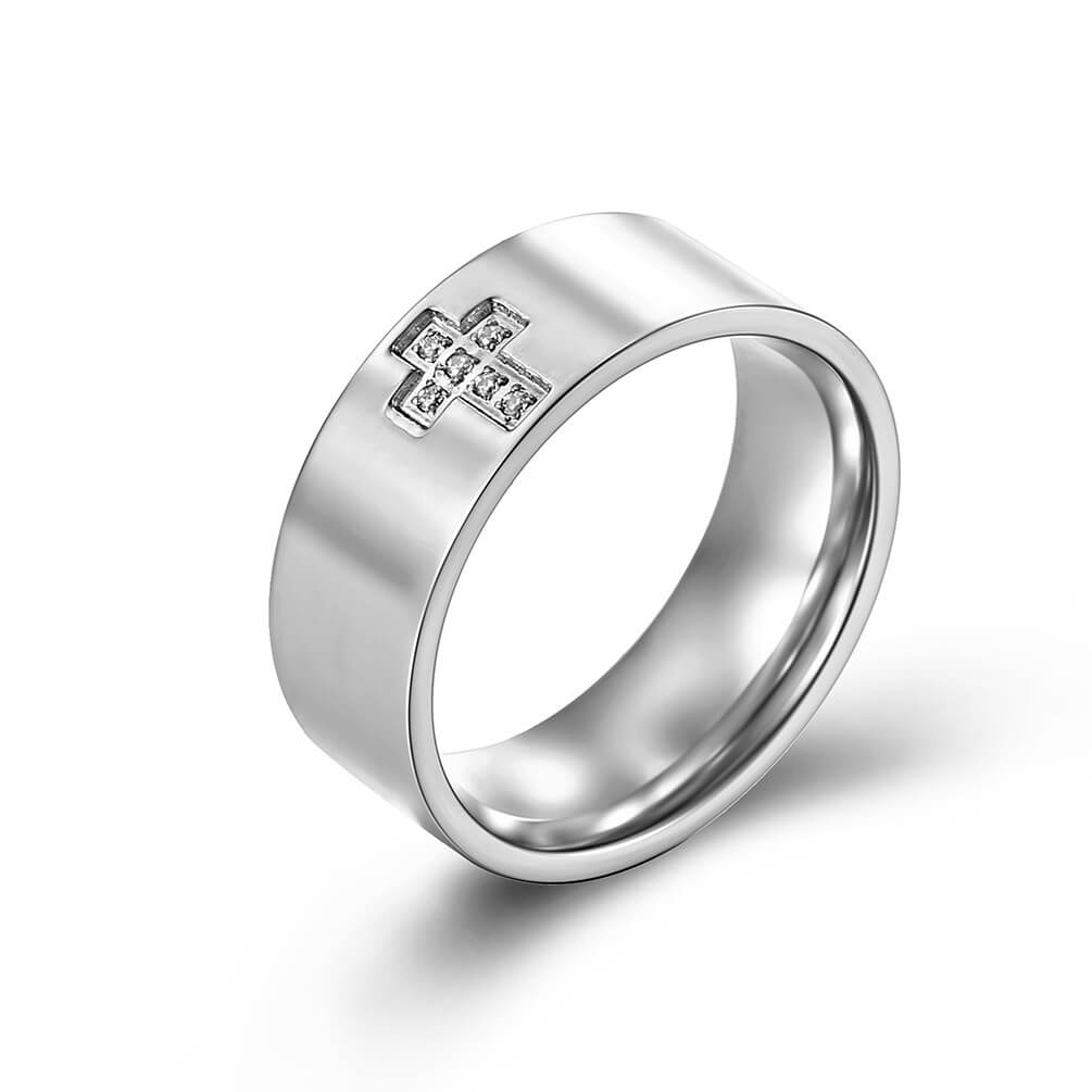 8mm Men Cross Band