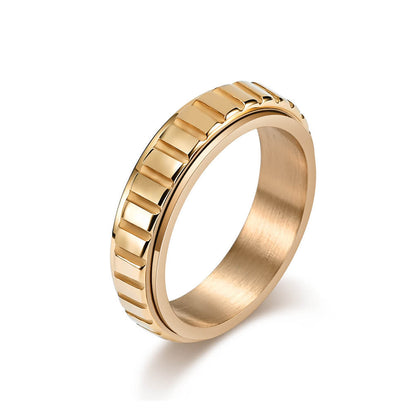 Unisex Spinner Custom Ring