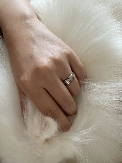 Pinky Promise Heart Rings