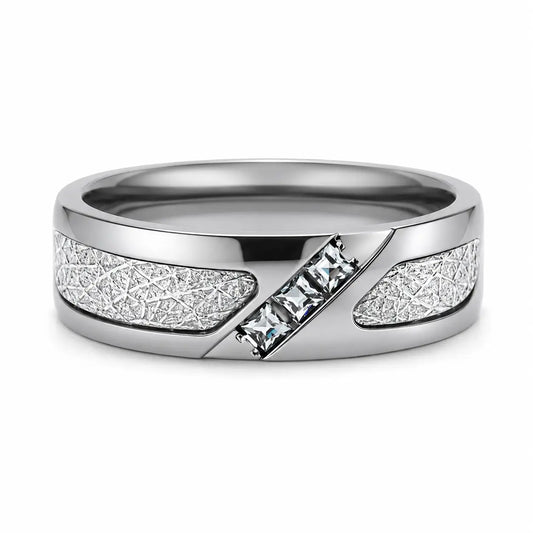 Rime Promise Ring Silver