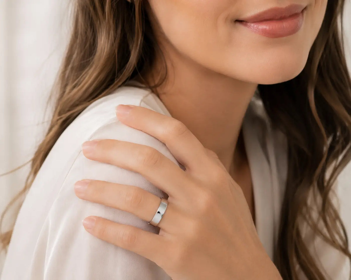 Unisex Couple Promise Rings