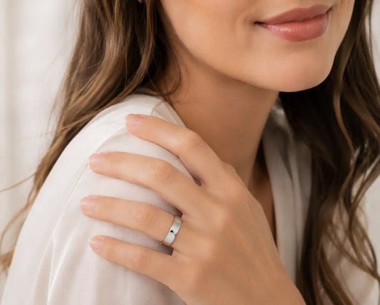 Unisex Couple Promise Rings