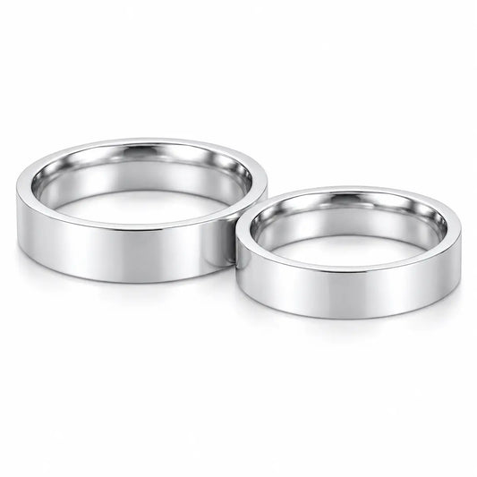 Unisex Couple Promise Rings