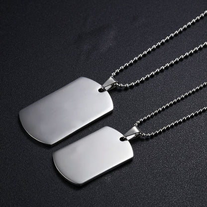 Couple Custom Necklace Set