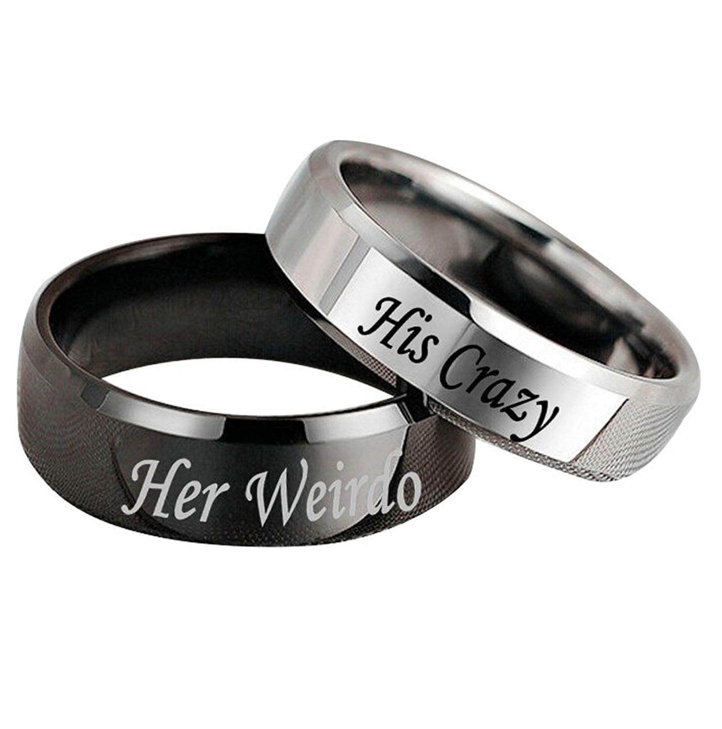 Her King His Queen Ring Couple Set