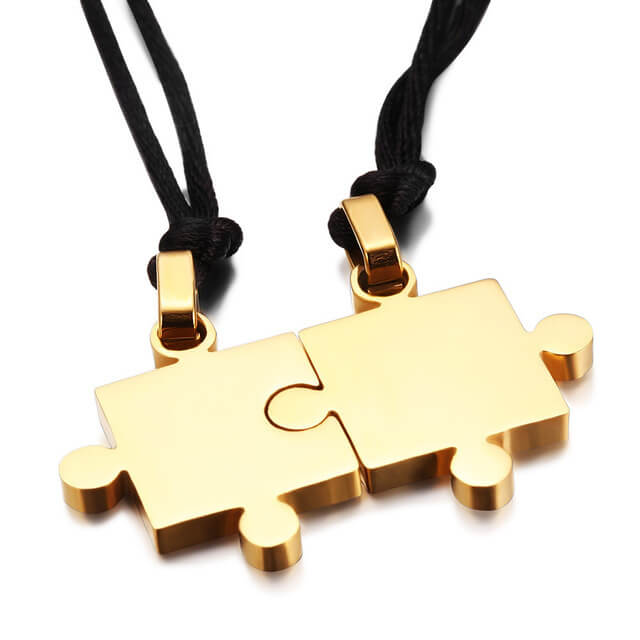 Matching Puzzle Necklace