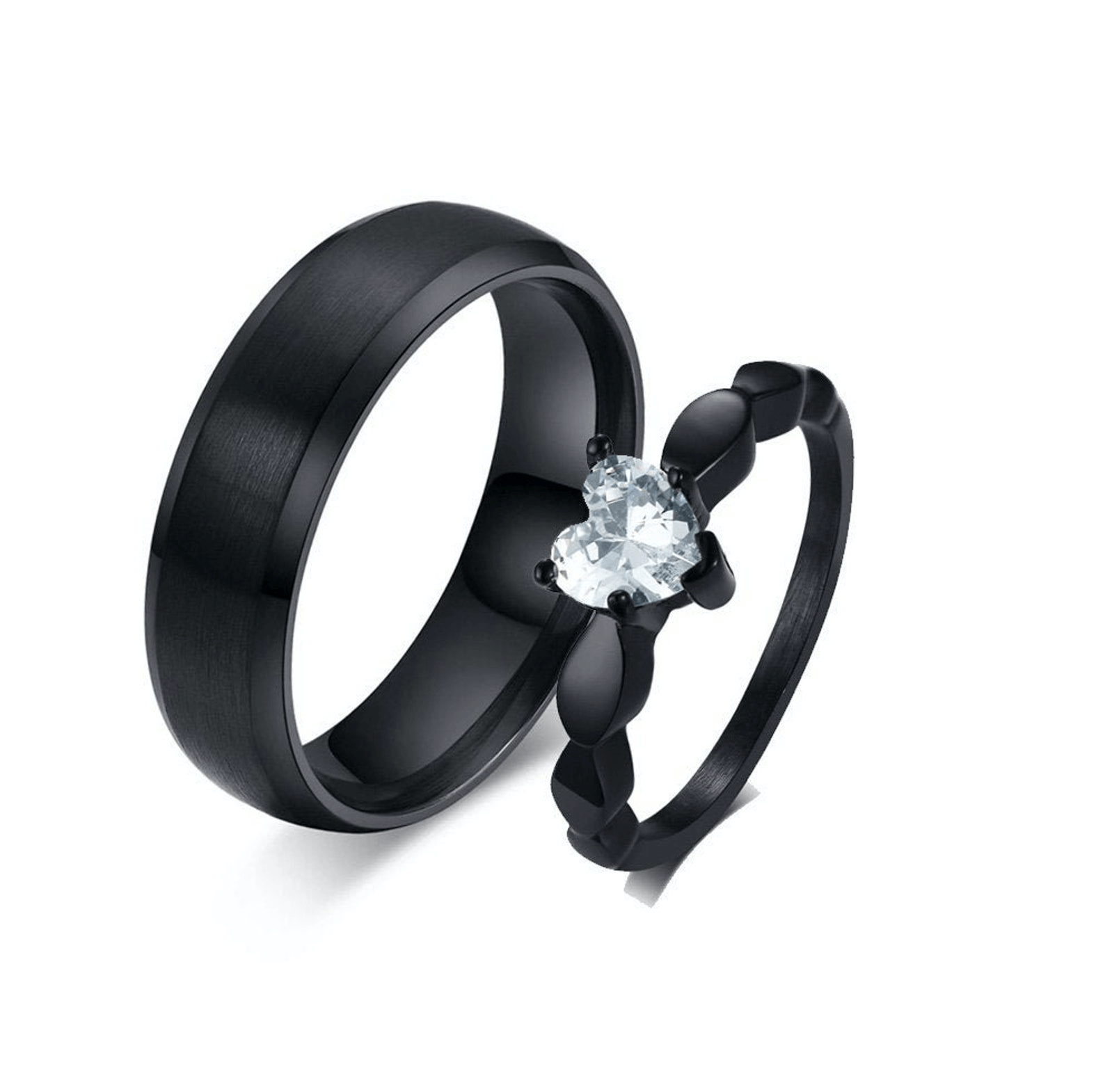 Matching Promise Rings for Couples