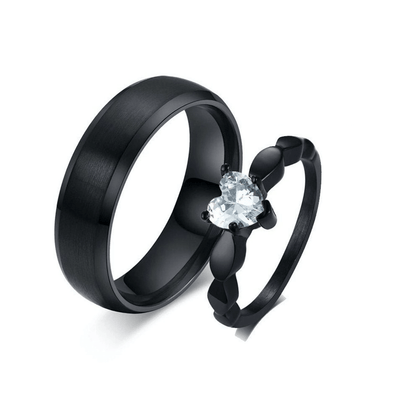 Matching Promise Rings for Couples