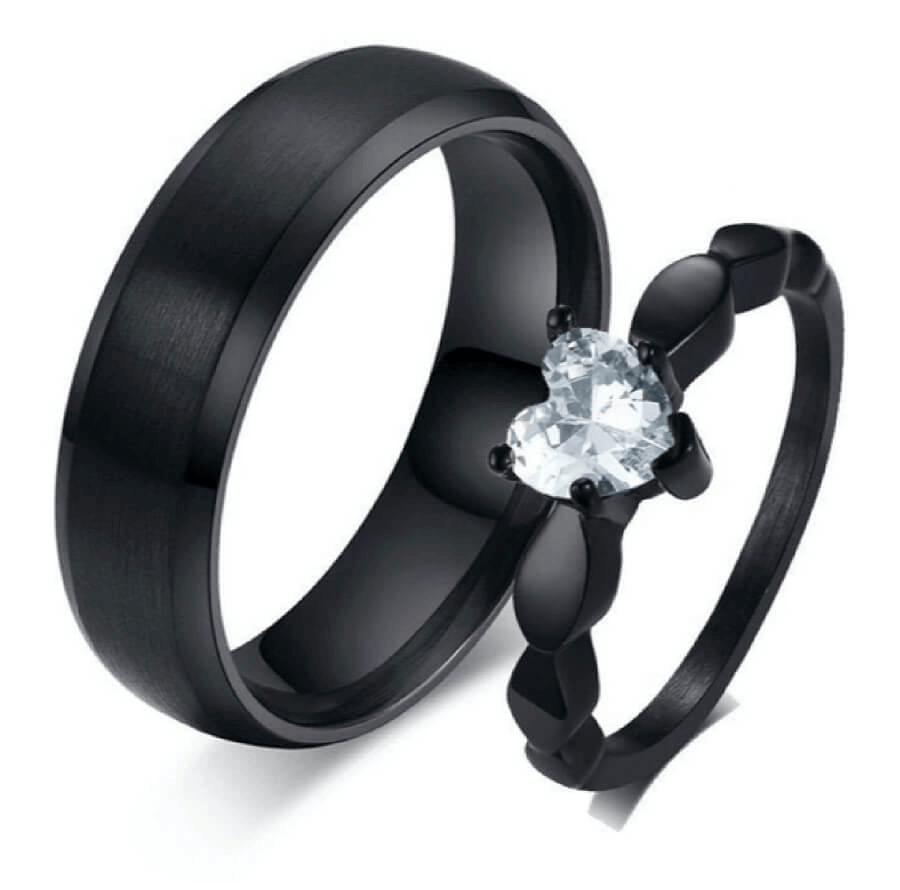 Matching Promise Rings for Couples