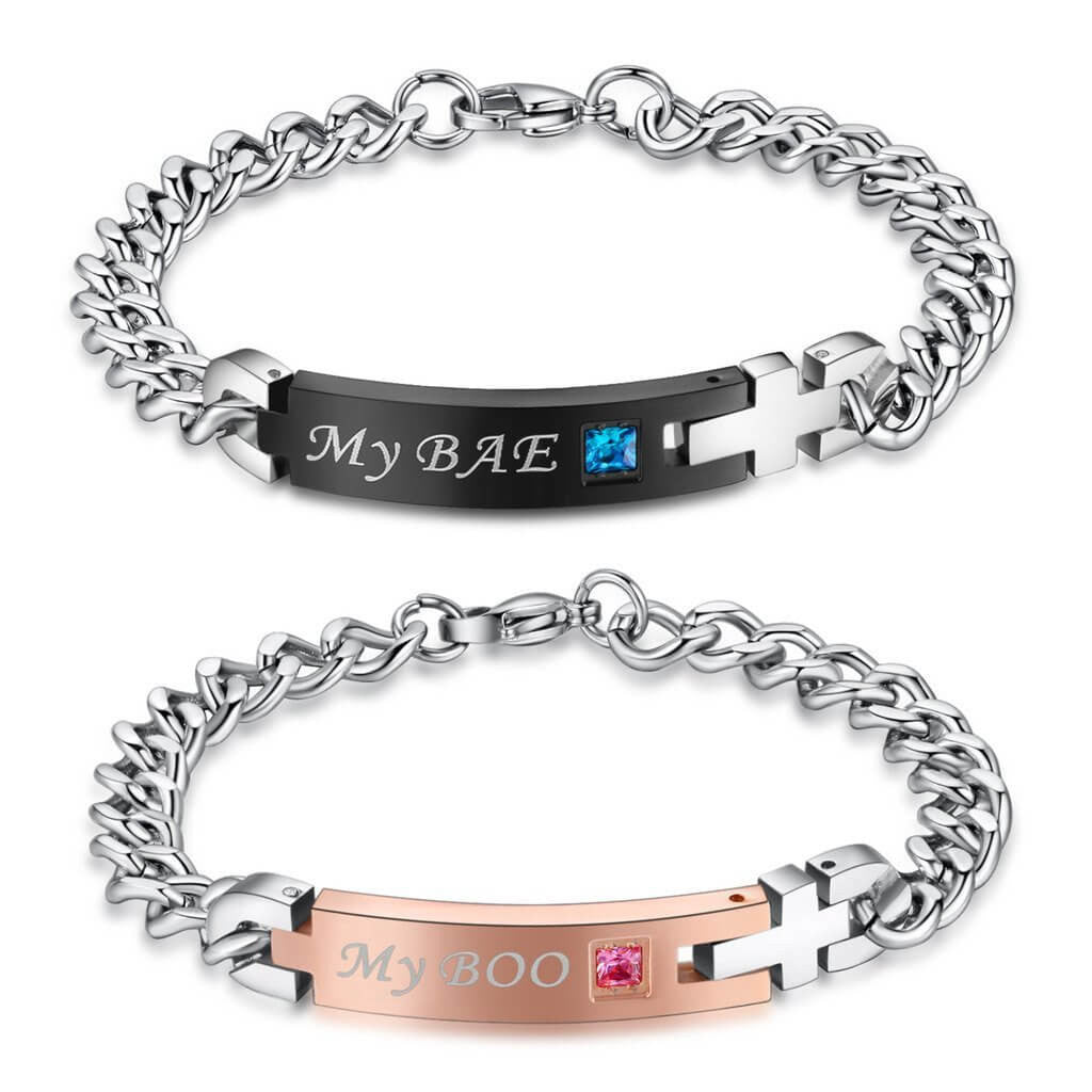 MY BOO & MY BAE Bracelets For Couples