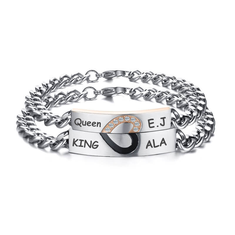 Heart Couple Bracelets