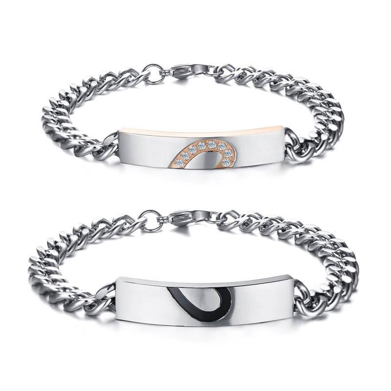 Heart Couple Bracelets