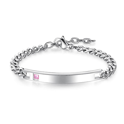Custom ID Bracelet Set