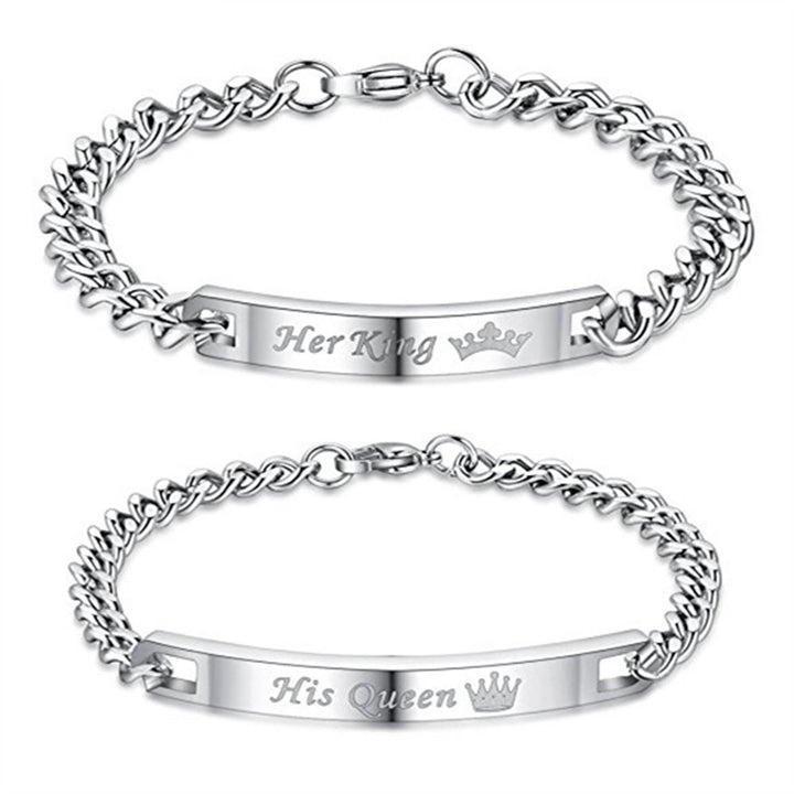 Custom Couple Promise Bracelets