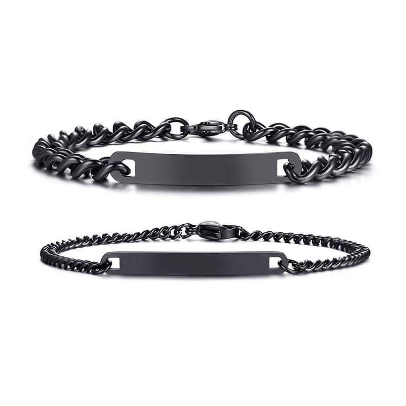 Custom Bracelets for Boyfriend and Girlfriend