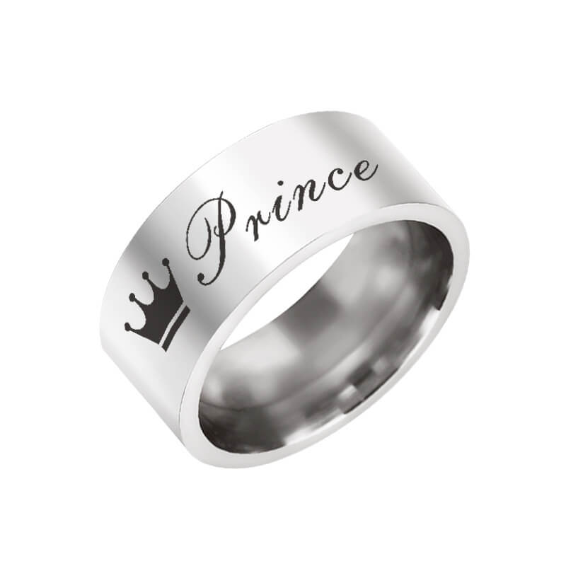 Princes Princess Promise Ring Set