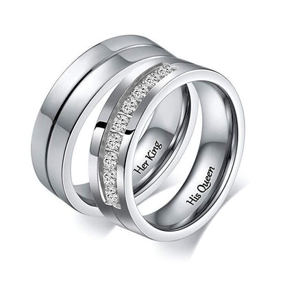 Matching Promise Ring Set
