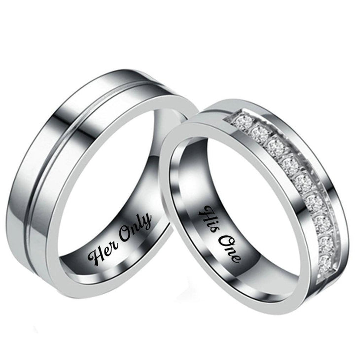 Matching Promise Ring Set