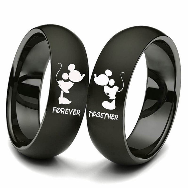 Jack and Sally Promise Rings