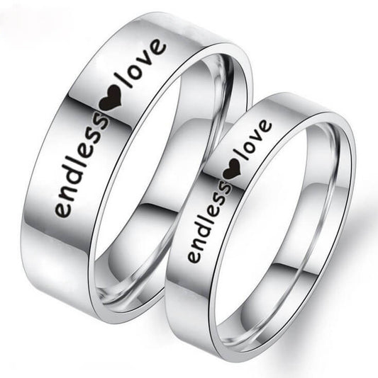 ENDLESS LOVE Couple Promise Rings