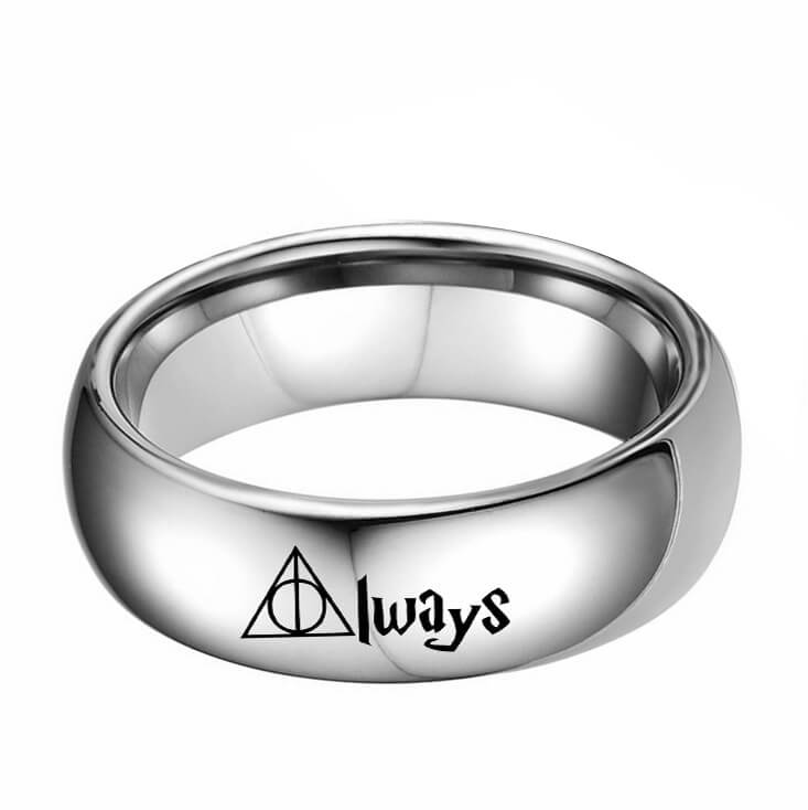 ALWAYS Promise Rings for Couples Titanium