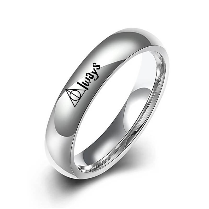 ALWAYS Promise Rings for Couples Titanium
